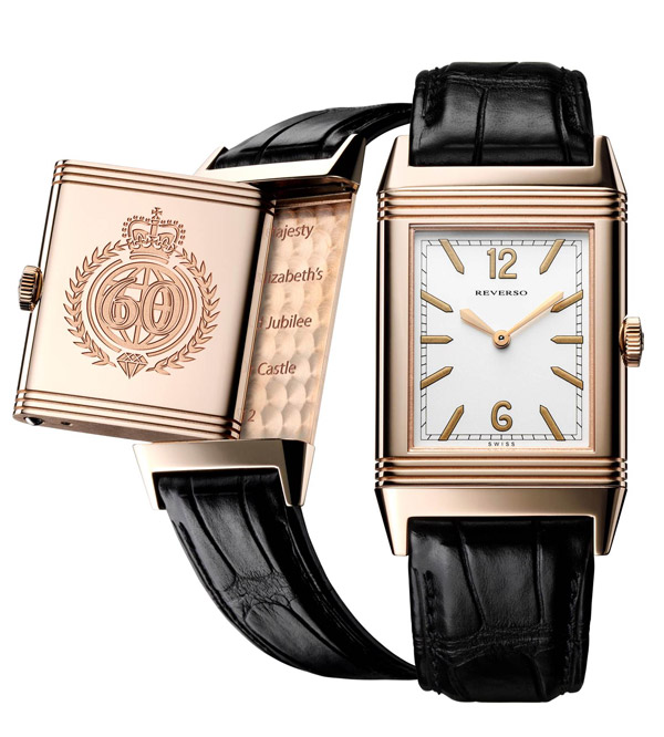 积家大型超薄翻转Tribute to 1931腕表PageantGrande Reverso UT Tribute to 1931, engraved Diamond Jubilee Pageant