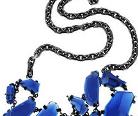 Burberry Prorsum 蓝色琉璃宝石项链 