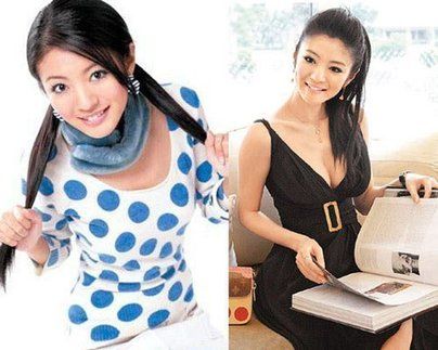 昔日玉女变风情 女星清纯PK性感照(图)