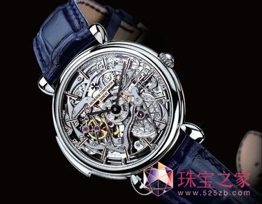 制表大师Andre-Charles Caron 创制了全球第一枚镂空腕表