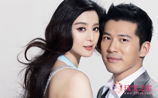 范冰冰和黄少祺的婚饰大片