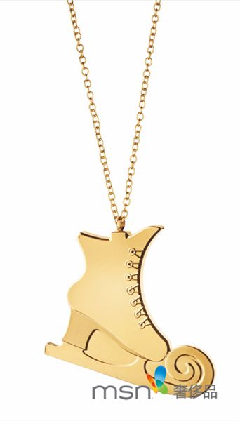 Ornament Ice skate ƽ ͭ24K ƽ