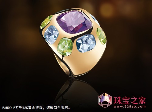 Chanel奢华珠宝戒指Baroque系列（Baroque Ring Collection of Chanel's Fine Jewelry），