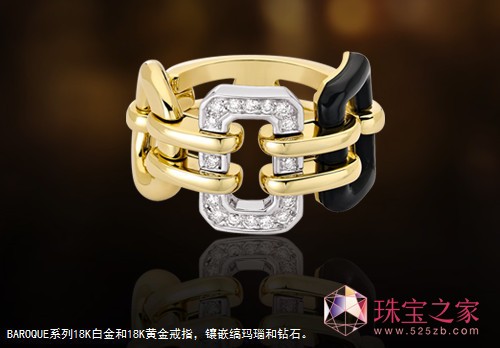 Chanel奢华珠宝戒指Baroque系列（Baroque Ring Collection of Chanel's Fine Jewelry），