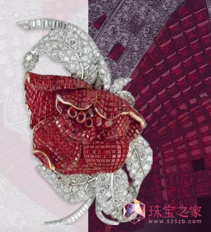 梵克雅宝隐秘式镶嵌法