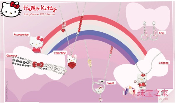 施华洛世奇―全新 Hello Kitty 2012 春夏系列