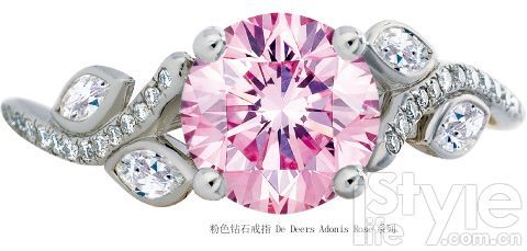 De Deers 粉色钻戒 De Deers 粉色钻戒