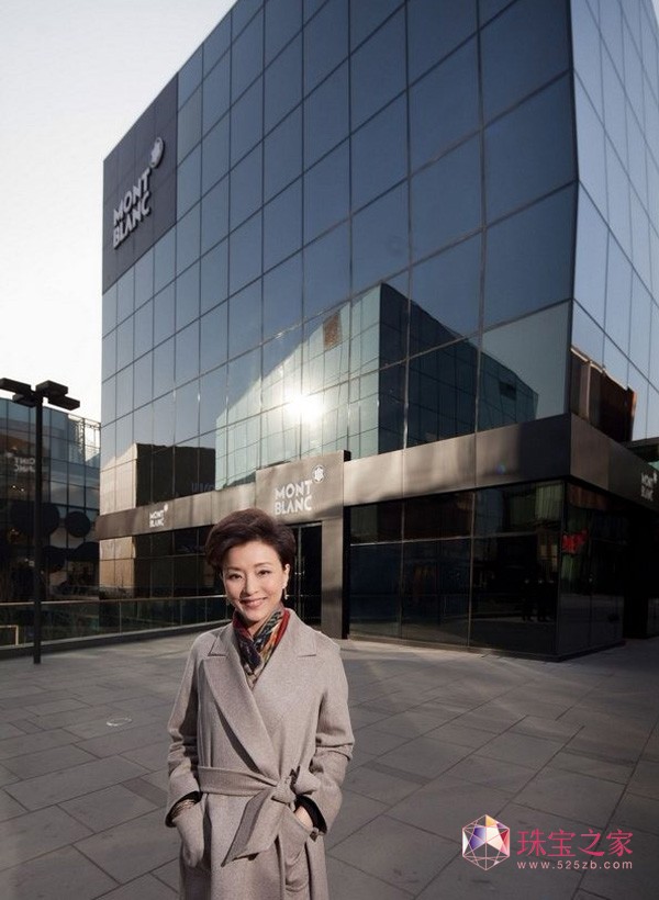 杨澜出席万宝龙三里屯全球概念店揭幕仪式