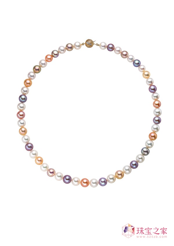 8-8.5mm彩色珍珠项链-精彩系列