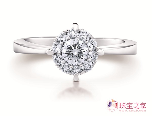 拥抱·爱钻饰系列 戒指