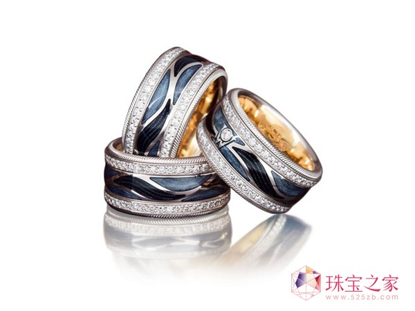 “天使之翼”系列之“天使之吻”指环