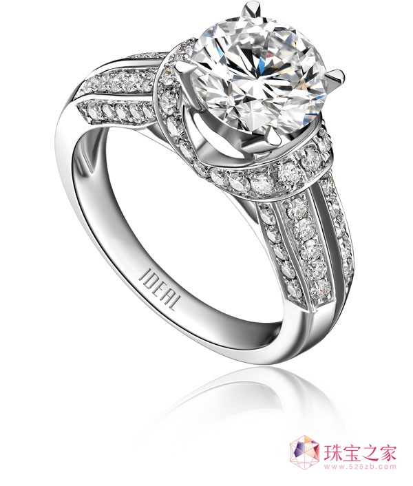 婚嫁首饰品牌推荐爱迪尔珠宝舒适爱典藏系列——全爱大钻,为爱全力以赴