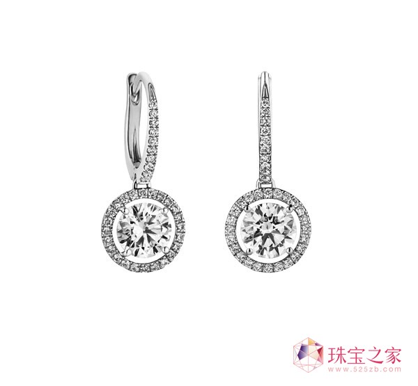 De Beers Aura垂坠耳环
