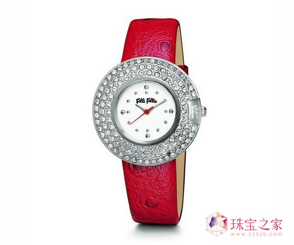Folli Follie 推出全新珠宝新品诠释旅行主题Folli Follie Kyklo 系列腕表(红色)RMB1795