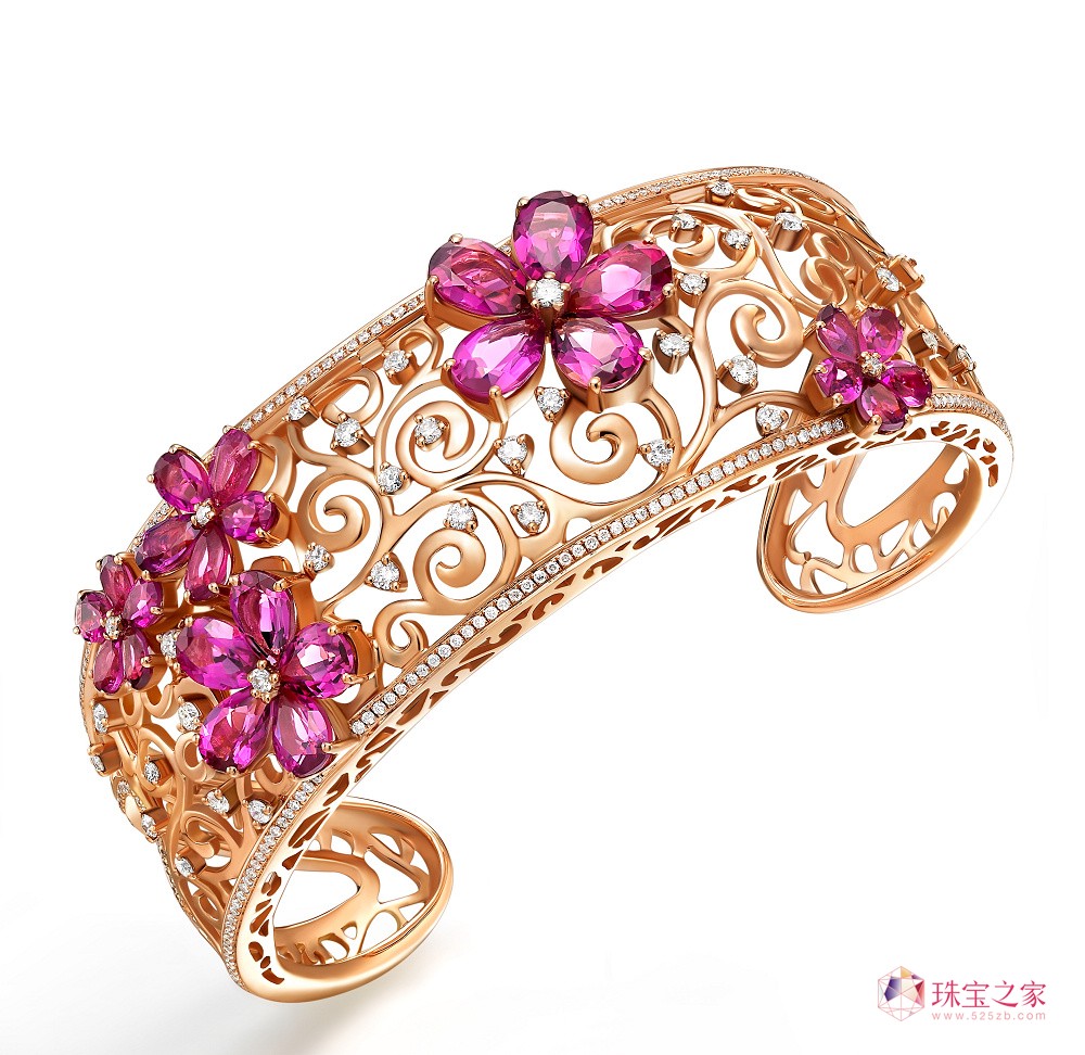仙路发布2013年中国彩宝流行趋势仙路“绝代芳华”彩宝系列