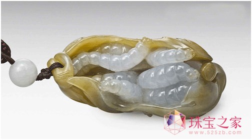 翡翠文化寓意之蚕 “缠”绵爱情