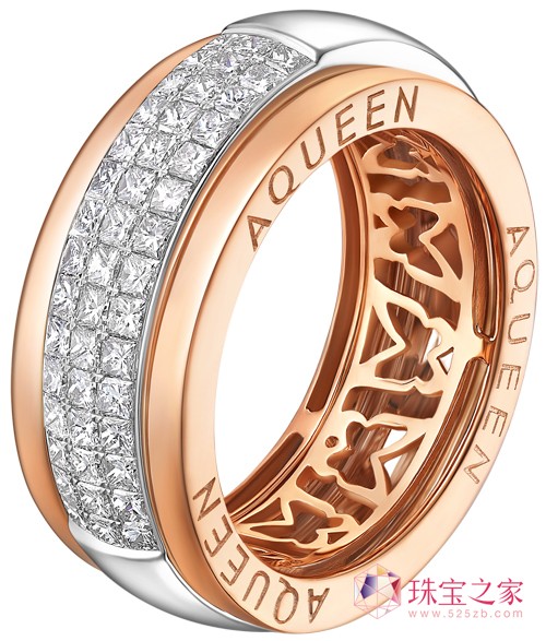 AQUEEN 幸福约定戒指 公主方钻