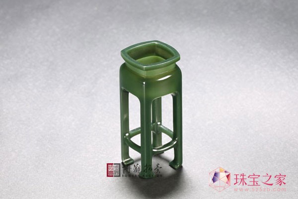 蒋喜青玉冰裂纹薄胎琴炉