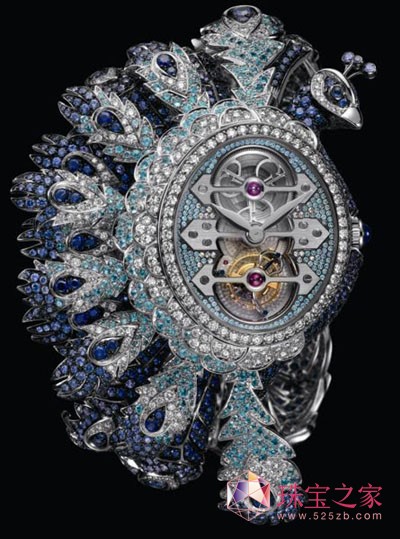 宝诗龙HéRA TOURBILLON手镯表 腕上的洛可可花园