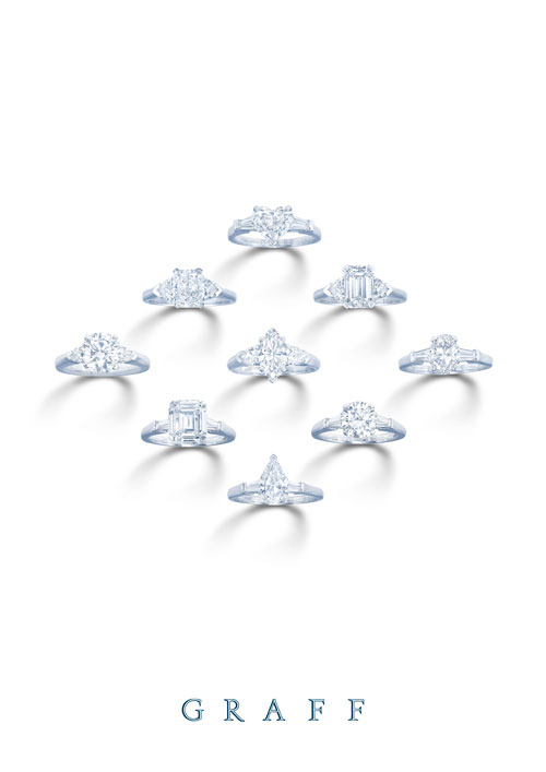 格拉夫珠宝 - 2014订婚及结婚戒指系列