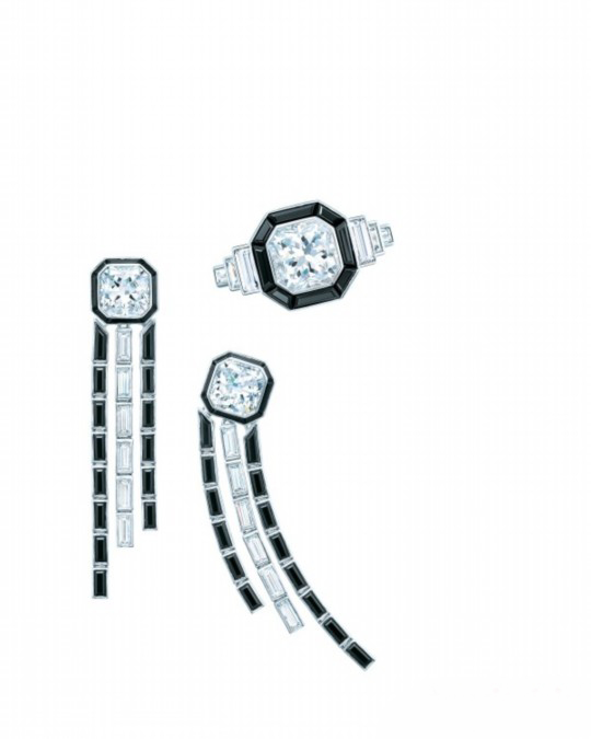 Tiffany & Co.ܽɫ⾧ʯͳʯǶ估׹