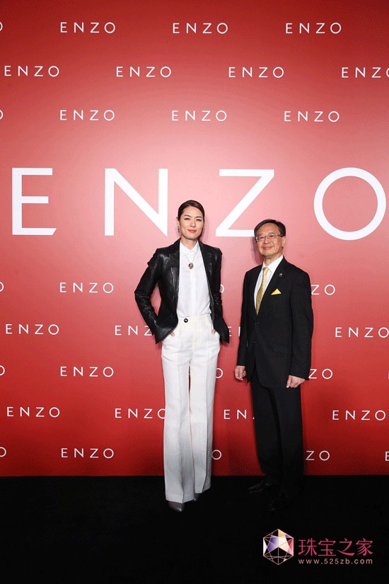 ENZO在华十周年跨界设计师马艳丽与劳伦斯集团执行董事Peter Au