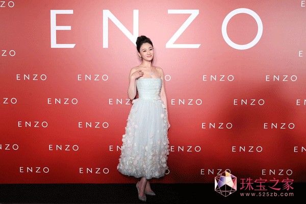 李小冉出席ENZO在华十周年品牌庆典
