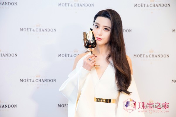 酩悦香槟携手范冰冰亮相上海劳力士大师赛派对